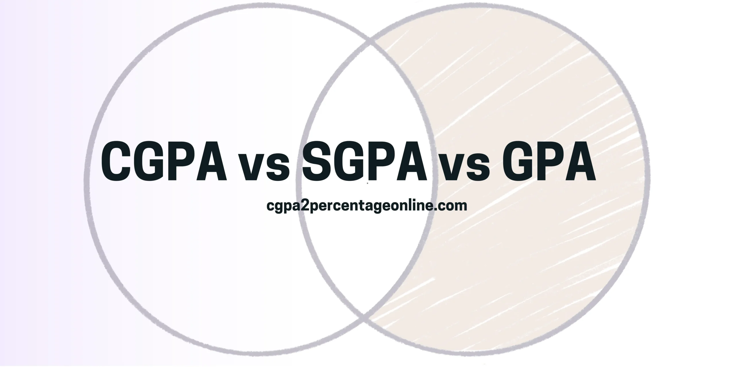 Difference between SGPA and GPA